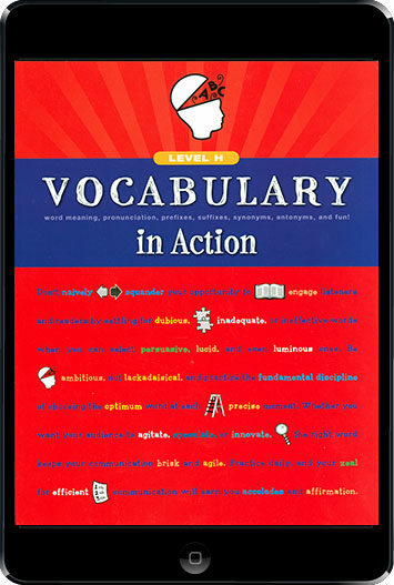 Vocabulary in Action: Grade 8, Student Book, Ebook Level H — Loyola P…